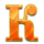 joker crazy wheel k symbol icon