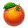 joker crazy wheel orange symbol icon