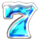 joker gifts 7s blue seven symbol icon