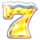 joker gifts 7s gold seven symbol icon
