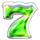 joker gifts 7s green seven symbol icon