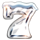 joker gifts 7s silver seven symbol icon