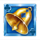 joker pin the win bell symbol icon