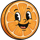 joker pyre orange symbol icon