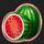joker queen watermelon symbol icon