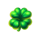 joker rising clover symbol icon