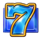 joker spark 7s deluxe blue 7 symbol icon