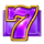 joker spark 7s deluxe purple 7 symbol icon