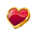 joker spin and roll heart symbol icon