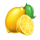 joker spin and roll lemon symbol icon