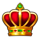 jokers crown classic clover chance crown symbol icon