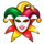 jokers crown classic clover chance joker symbol icon