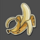 jokers smile banana symbol icon