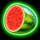 jolly fruits watermelon symbol icon