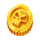 jolly treasures coin symbol icon