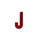 judgemental j symbol icon