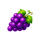 juicy coins grape symbol icon