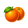 juicy coins orange symbol icon