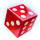 juicy crowns dice symbol icon