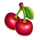 juicy fever cherry symbol icon
