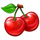 juicy fruit coins hold and win cherry symbol icon