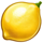 juicy fruit coins hold and win lemon symbol icon