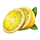 juicy fruits multihold lemon symbol icon