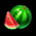 juicy fruits sunshine rich watermelon symbol icon