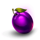 juicy gems bonus plum symbol icon