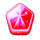 juicy jewels red symbol icon