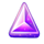 juicy jewels triange symbol icon