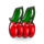 juicy joker cherries symbol icon
