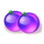 juicy win hold the spin plums symbol icon