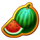 jumping bells watermelon symbol icon
