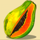 jungle monkeys papaya symbol icon