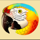 jungle monkeys parrot symbol icon
