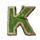 jungle queen k symbol icon