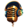 jungle rave mic symbol icon