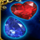 just jewels deluxe blue red symbol icon