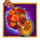 katrinas wheel of fortune rose guitar symbol icon