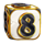 kemets dice 8 symbol icon