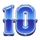 king and flame 10 symbol icon