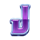 king and flame j symbol icon