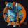king of cheese guard mouse symbol icon