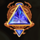 king of kings blue gem symbol icon