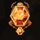 king of kings orange gem symbol icon