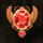 king of kings red gem symbol icon