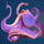 king of the trident octopus symbol icon