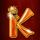 king of wealth k symbol icon