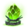 kings gold hold and win green symbol icon